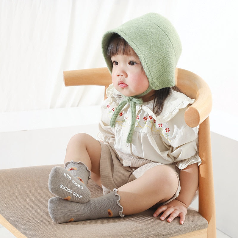 Dainty Print Anti Slip Baby Socks