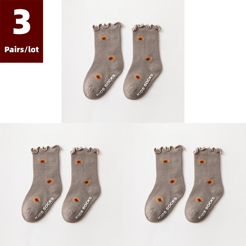 Dainty Print Anti Slip Baby Socks