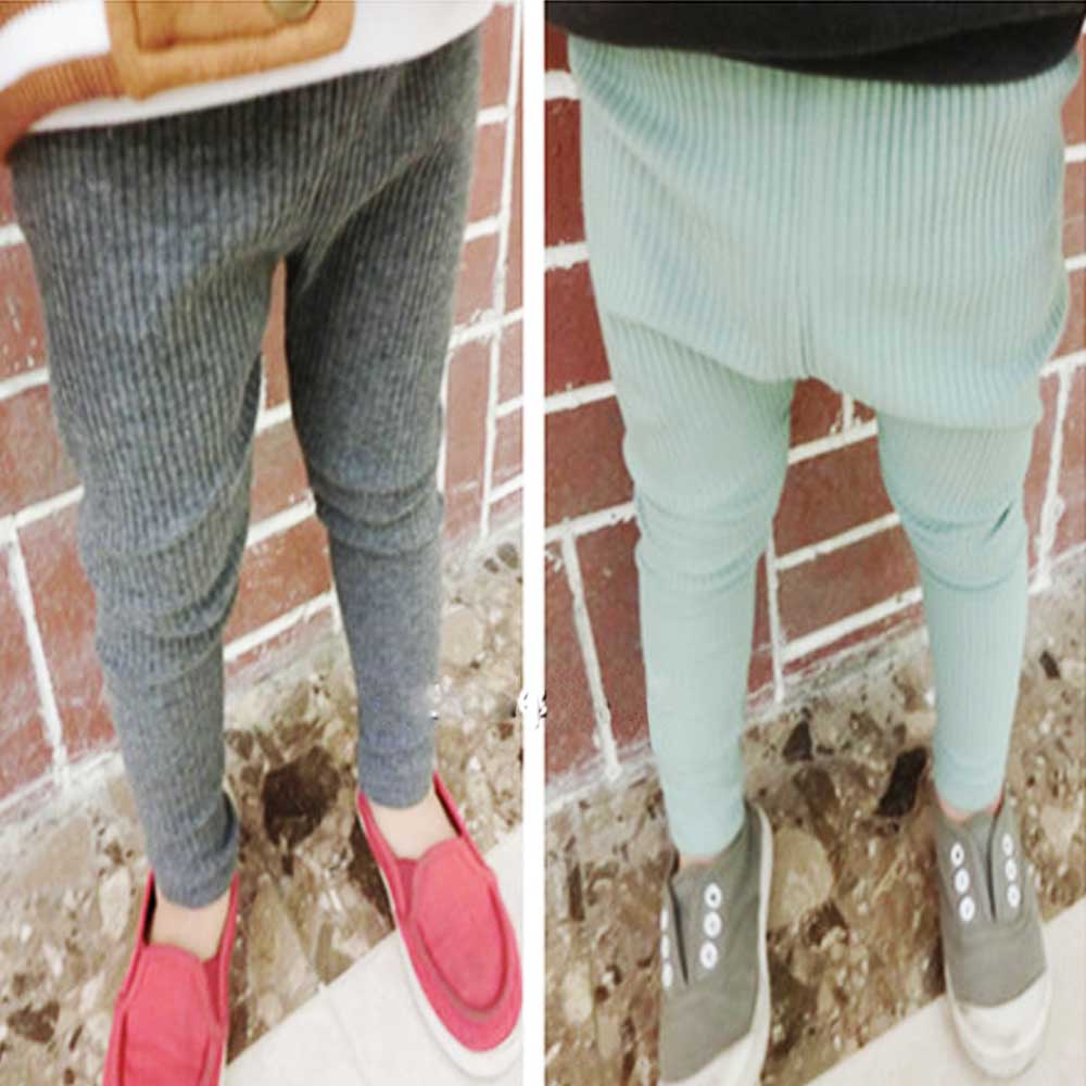 Cotton Solid Trousers/Leggings