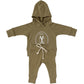 2Pcs Printed Sweatsuit