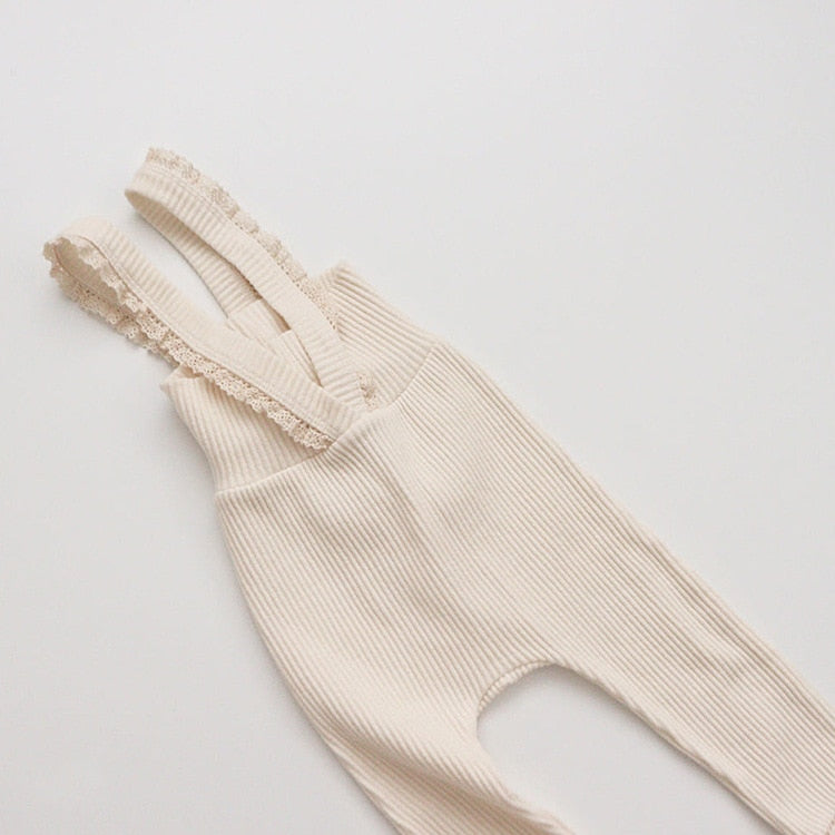 Baby Lace Overalls/Hat/Headband