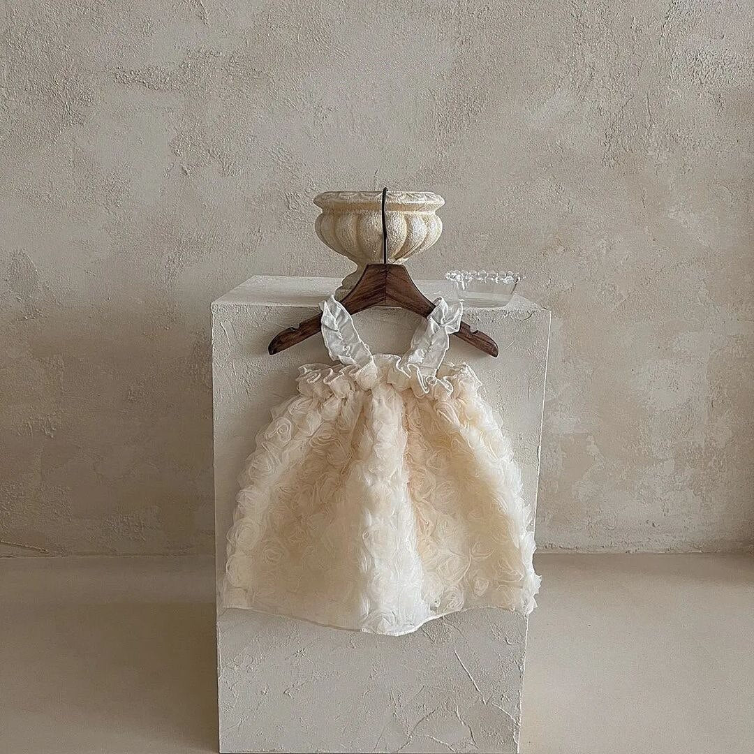 Summer Baby Flower Ball Gown Dress