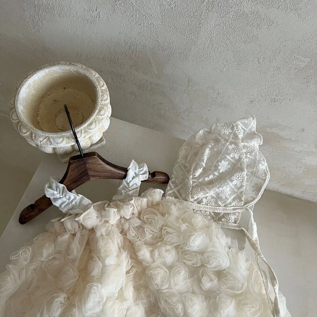 Summer Baby Flower Ball Gown Dress