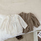 Embroidery Round Neck Cotton Jumpsuit